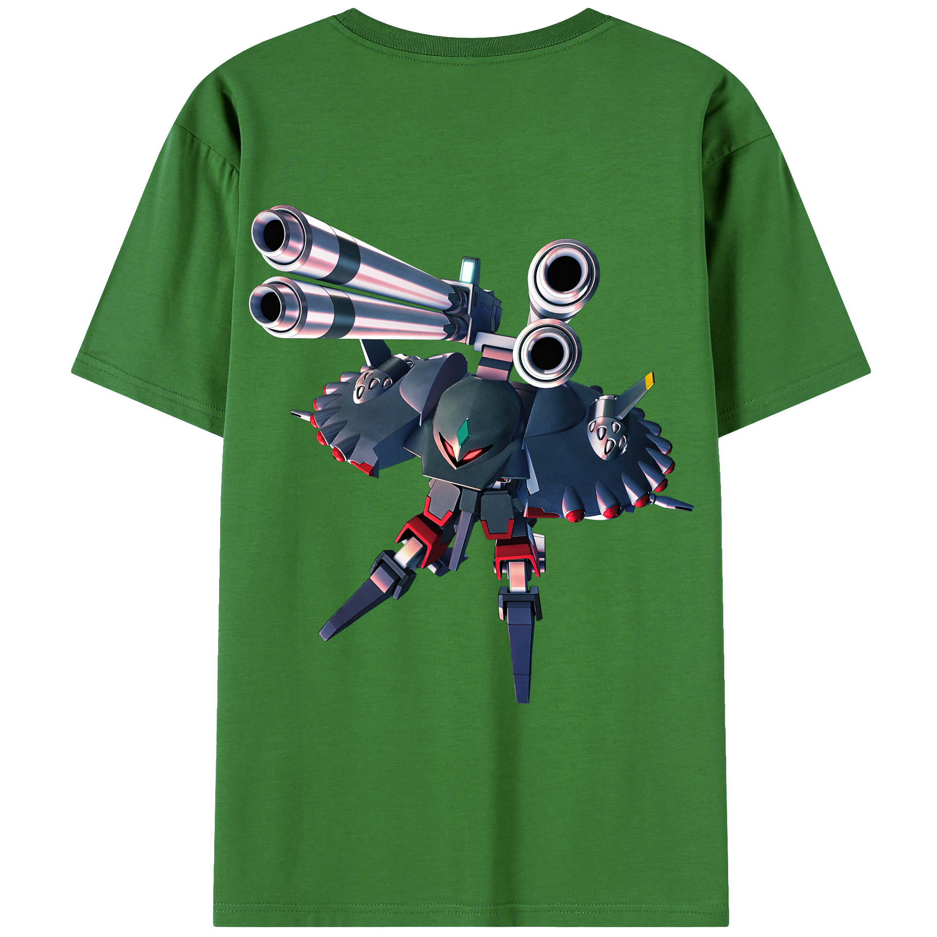 （画像用） 機動戦士ガンダム Mobile Suit Gundam レディース半袖Tシャツ(バックプリント)